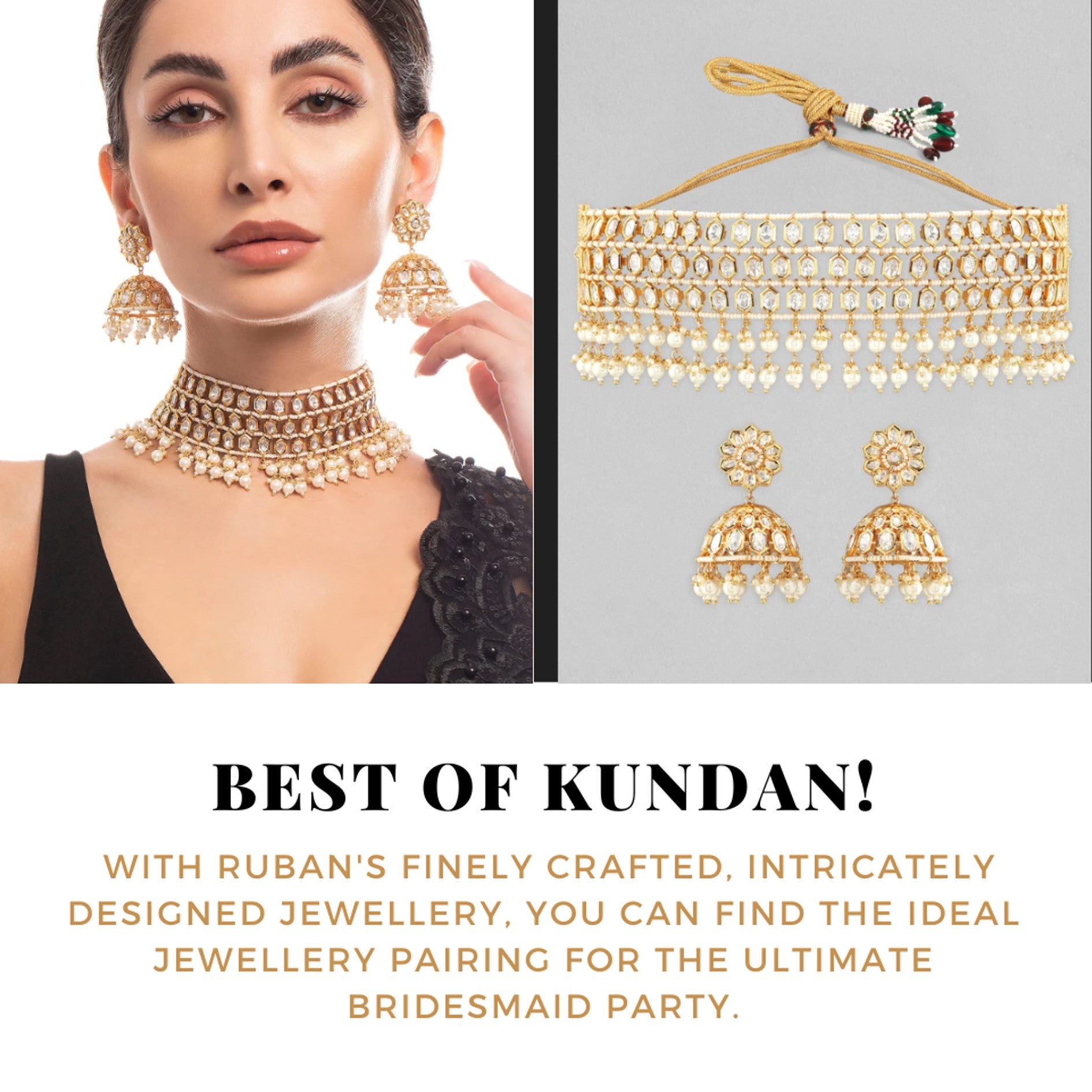 Best of Kundan jewellery for the ultimate bridesmaid party
