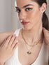 Gold plated Cuban Link Layered Chain  Necklaces, Necklace Sets, Chains & Mangalsutra