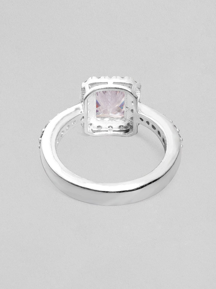 Rubans 925 Silver The Sparkling Square Ring. Rings