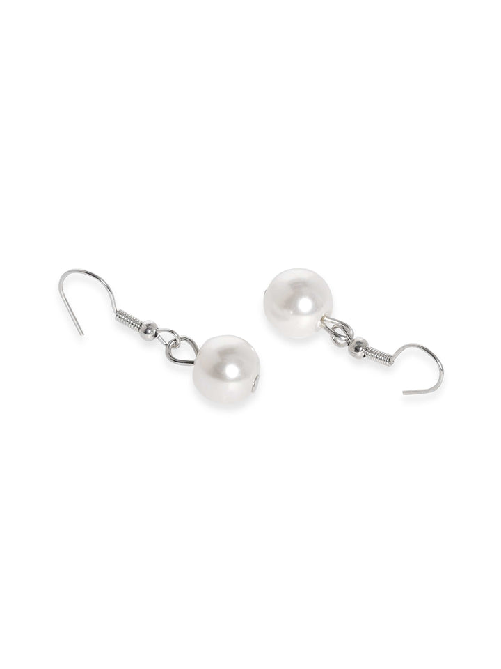 Rubans Cream Pearl beaded Tassel Detail Classy Necklace Set Jewellery Sets