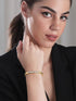 Rubans Voguish Gold-Plated Stainless Steel Bangle-Style Bracelet Bangles & Bracelets