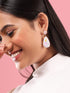 Rubans Voguish Multicolour Crystal Pave Studded Drop Earrings Earrings