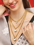 Rubans Indowestern Polki Multilayer Necklace. Chain & Necklaces