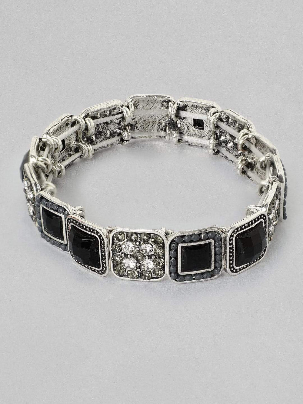 Rubans  Silver Plated Oxidised Handcrafted   Bracelet Bangles & Bracelets